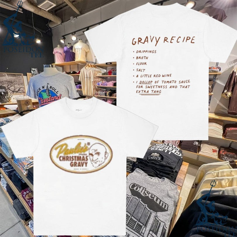 Put The Boot Gravy Recipe Paulie's - Adult & Kids T-Shirts, Sweatshirts & Hoodies apparel design preview 1