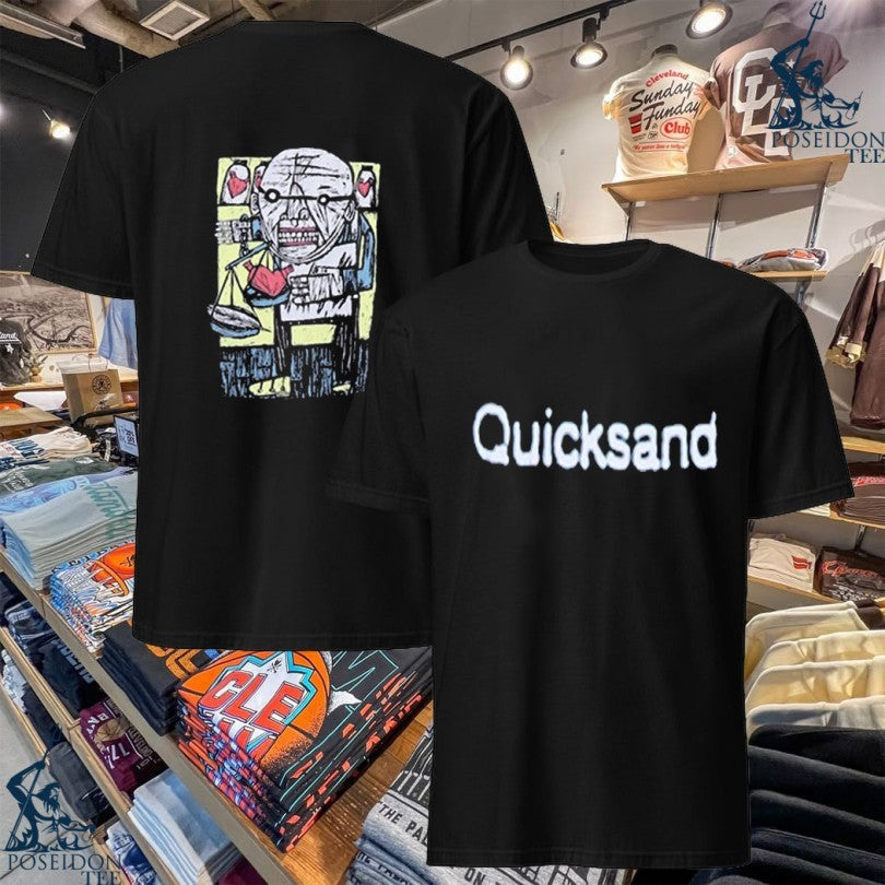 Quicksand Manic Compression Logo - Adult & Kids T-Shirts, Sweatshirts & Hoodies apparel design preview 1