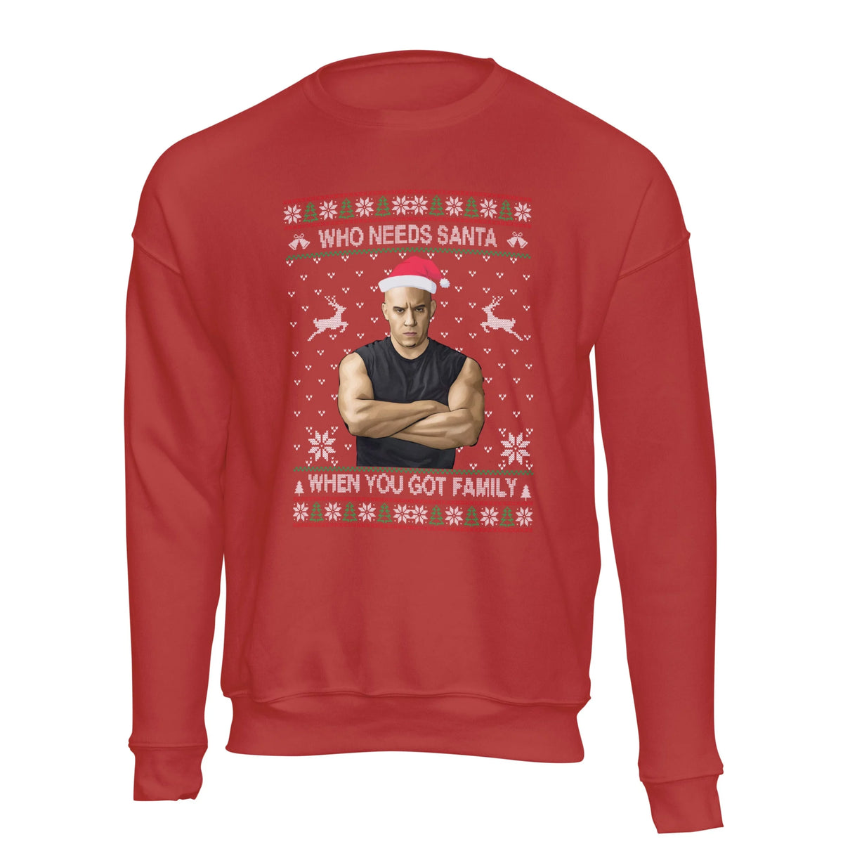 Who needs Santa when you gor family Christmas Sweater - Holiday Gift product image 4