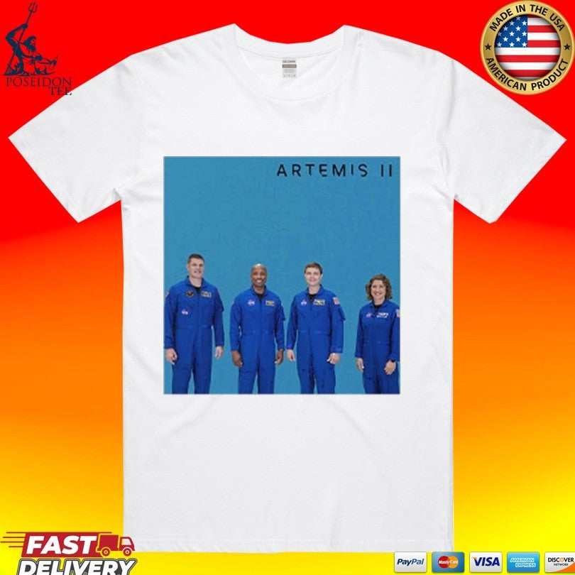 Artemis Ii Astronaut Nasa Mission - Adult & Kids T-Shirts, Sweatshirts & Hoodies apparel design preview 1