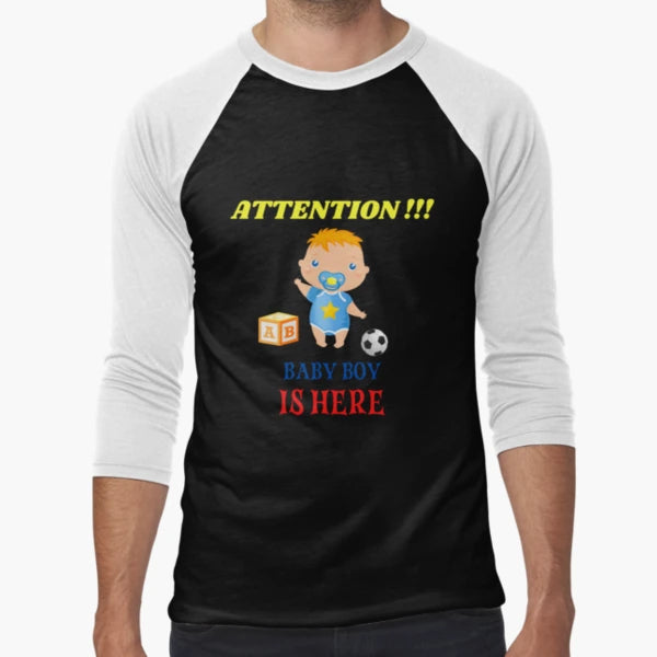 Attention Is Here Funny T-Shirt - Unique Graphic Unisex - T-Shirt, Sweatshirt, Hoodie