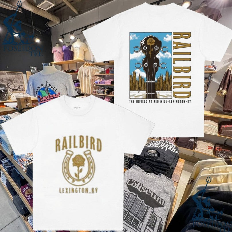 Railbird Festival In Lexington Ky On June 6-7 2026 - Adult & Kids T-Shirts, Sweatshirts & Hoodies apparel design preview 1