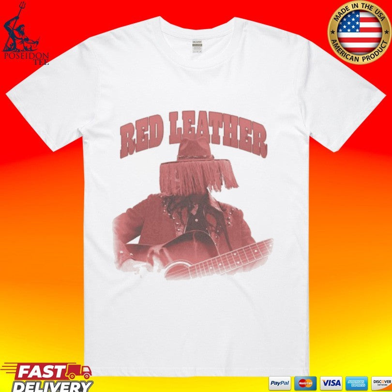 Red Leather Hat - Adult & Kids T-Shirts, Sweatshirts & Hoodies apparel design preview 1