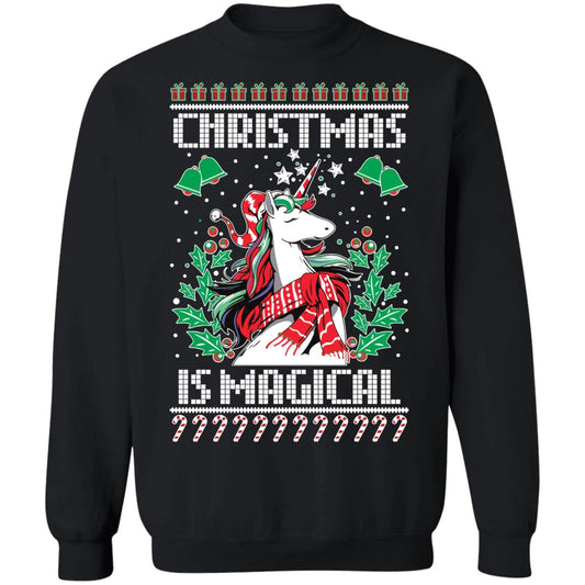 Unicorn Christmas is magical Christmas Sweater - Holiday Gift product image 2