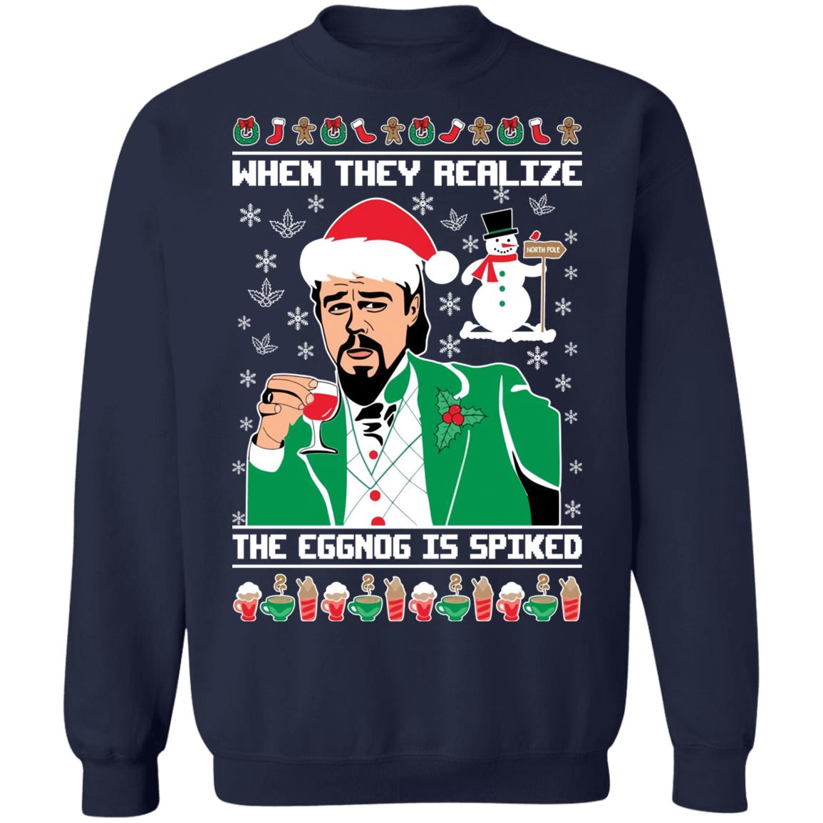Leonardo Dicaprio when they realize Christmas Sweater - Holiday Gift product image 3