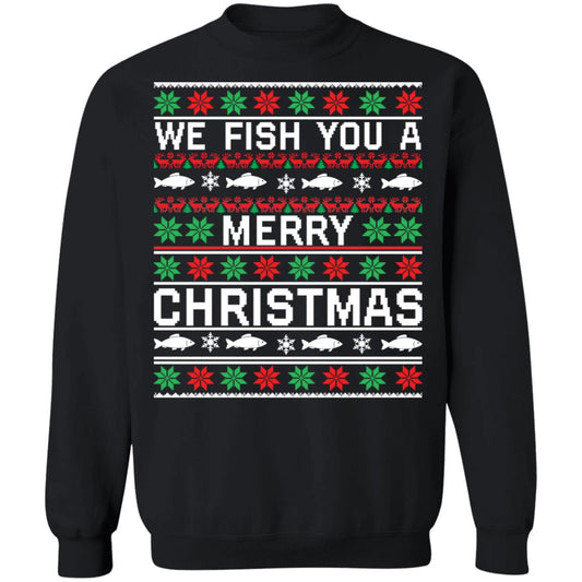 We fish you a merry Christmas Sweater - Holiday Gift product image 2