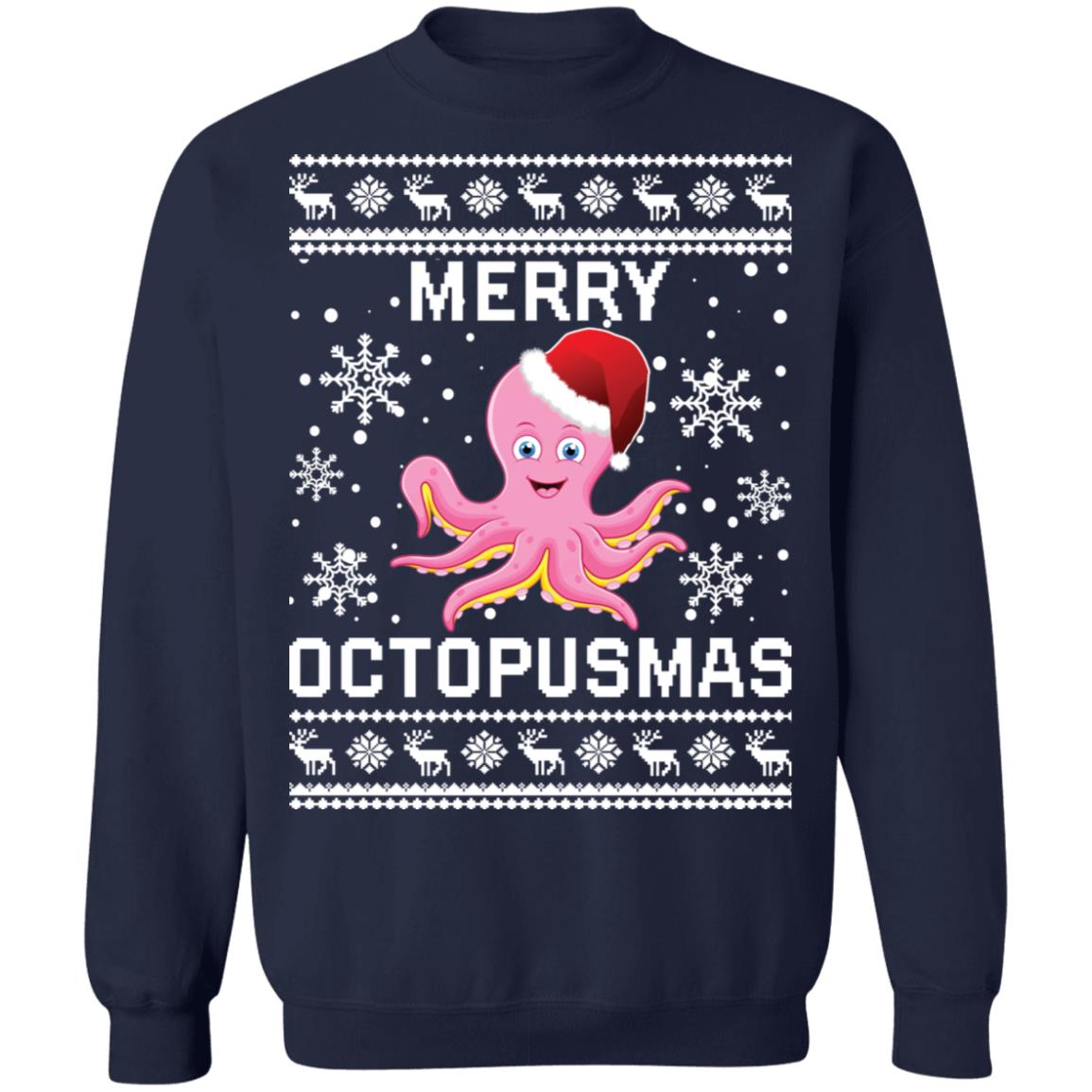 Merry octopusmas Christmas Sweater - Holiday Gift product image 3
