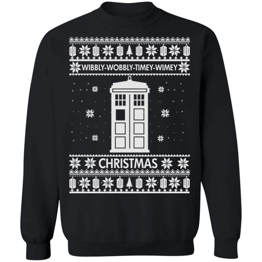 Wibbly wobbly timey wimey Christmas Sweater - Holiday Gift product image 2