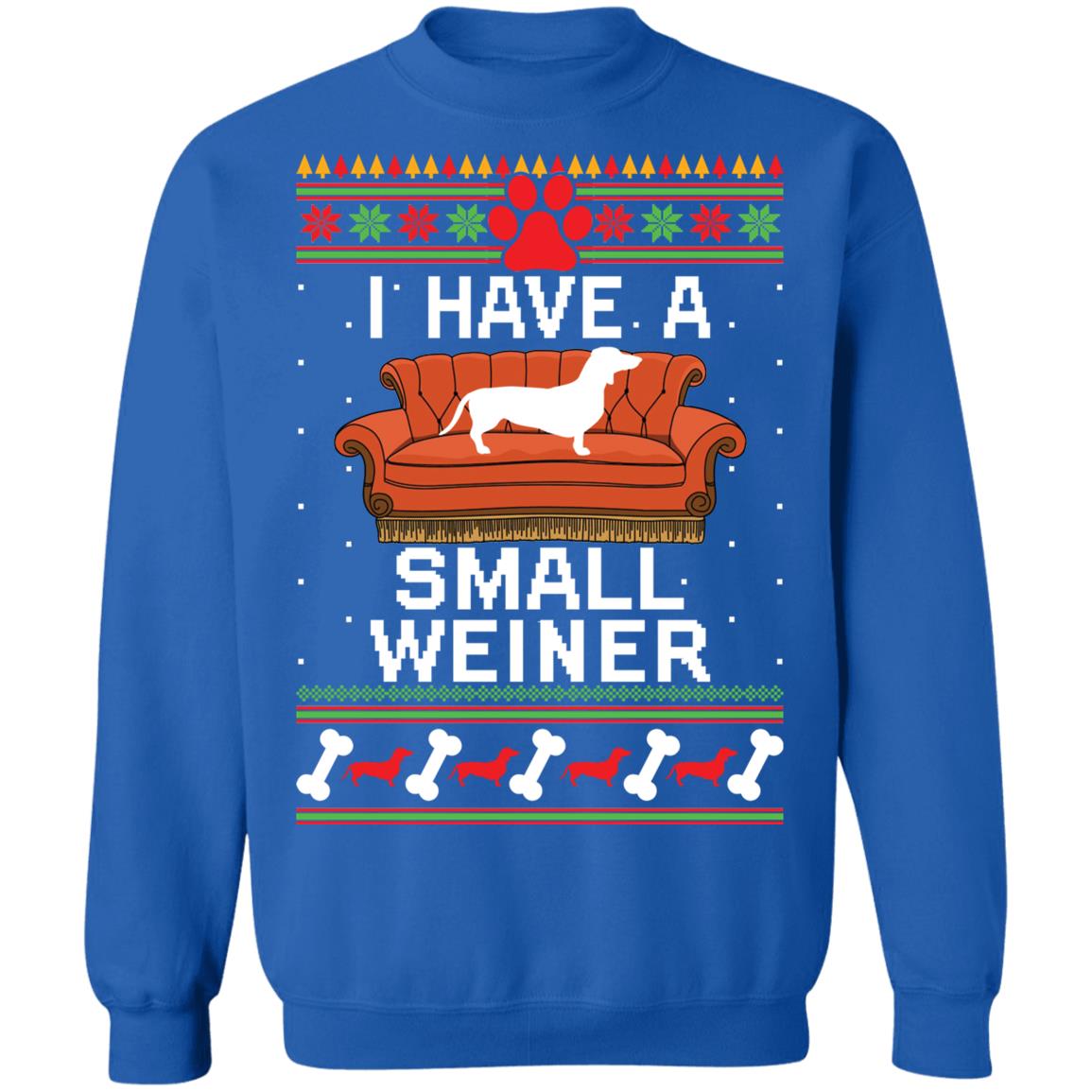 Dachshund i have a small weiner Christmas Sweater - Holiday Gift product image