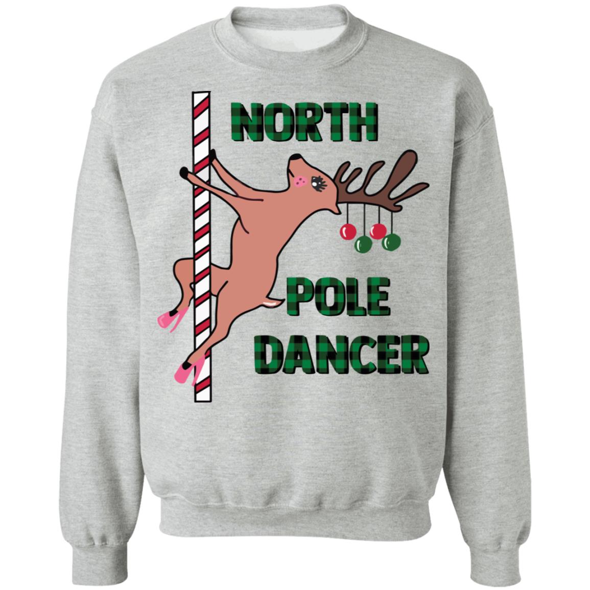 North pole dancer Christmas Sweater - Holiday Gift product image 2
