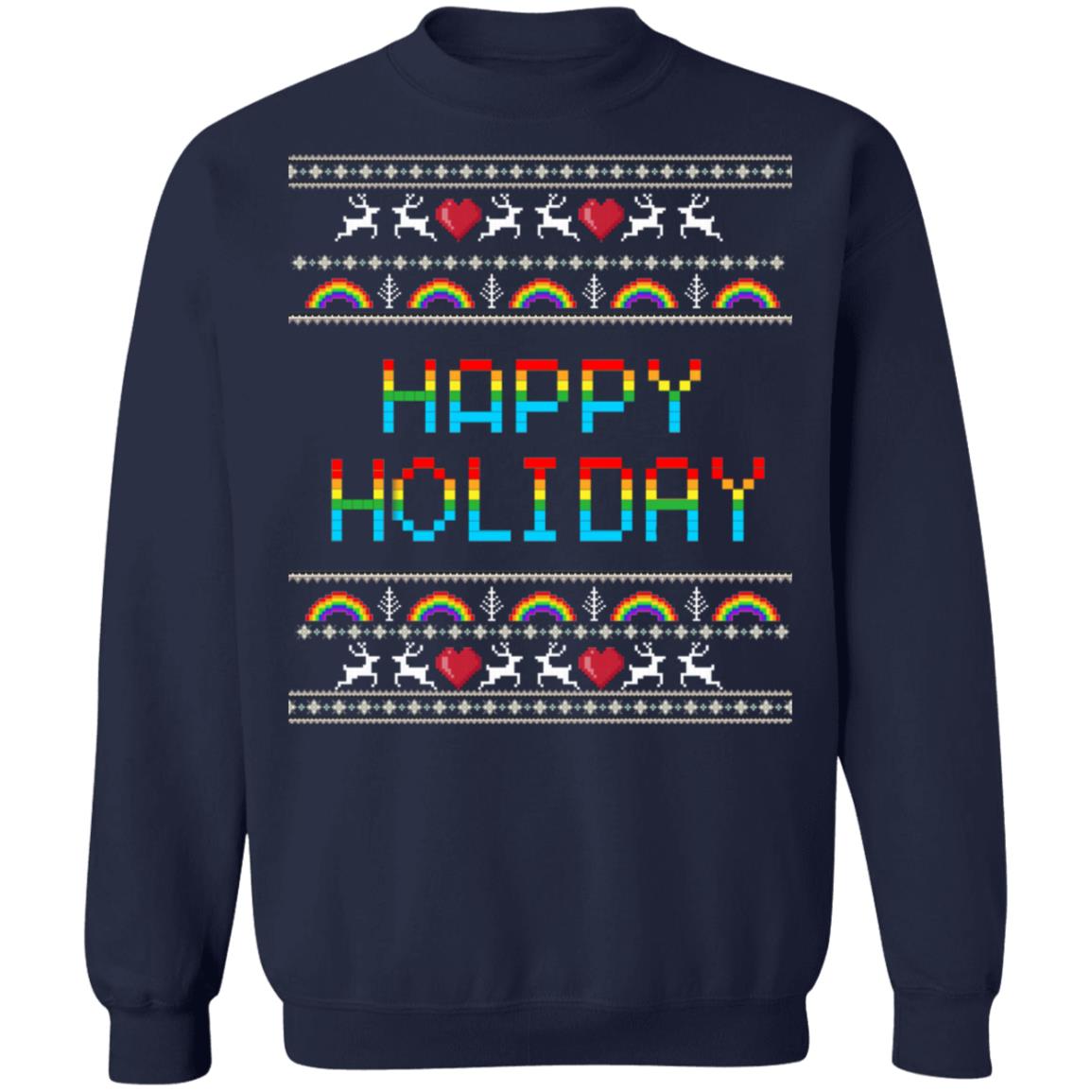 Happy holliday Christmas Sweater - Holiday Gift product image 3