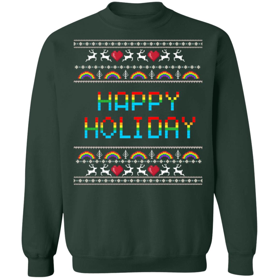 Happy holliday Christmas Sweater - Holiday Gift product image 4