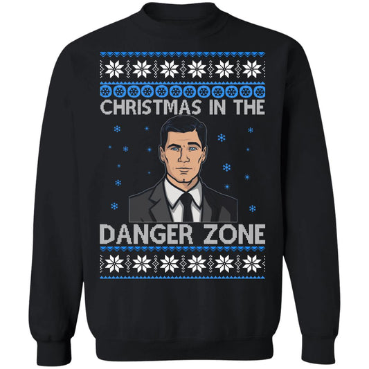 Archer Christmas in the danger zone Christmas Sweater - Holiday Gift product image