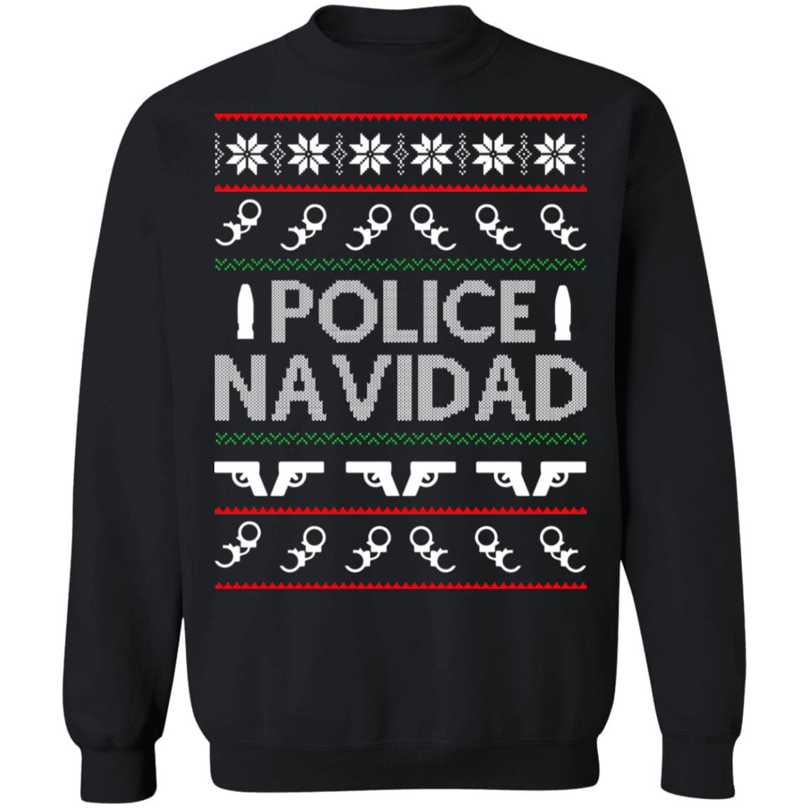 Police navidad Christmas Sweater - Holiday Gift product image 2