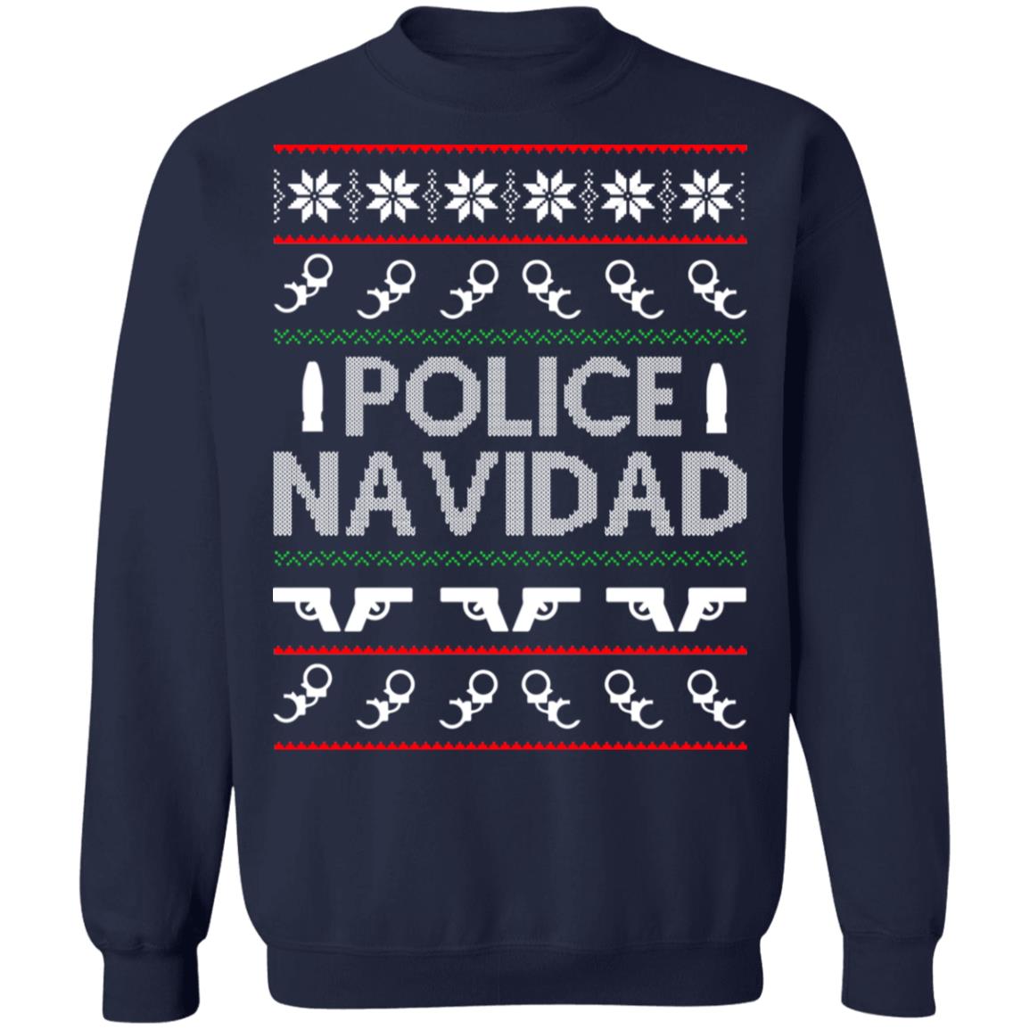 Police navidad Christmas Sweater - Holiday Gift product image 3
