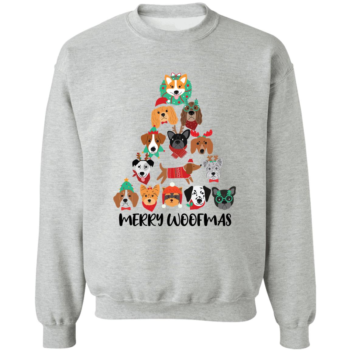 Dog merry woofmas Christmas tree Christmas Sweater - Holiday Gift product image 2