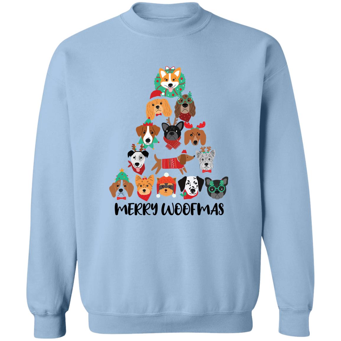 Dog merry woofmas Christmas tree Christmas Sweater - Holiday Gift product image 4
