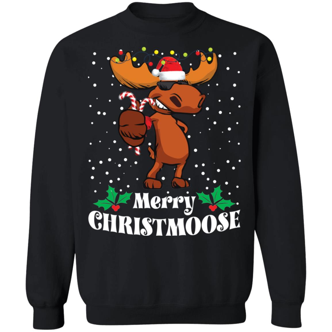 Merry Christmoose Graphic Sweater - Gift Idea product image 2