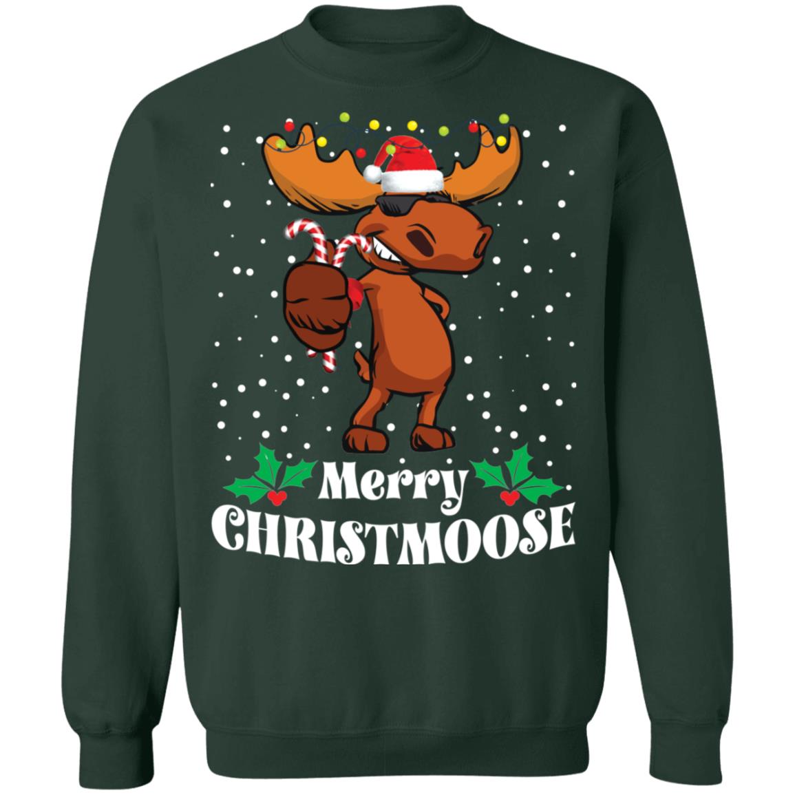 Merry Christmoose Graphic Sweater - Gift Idea product image 4