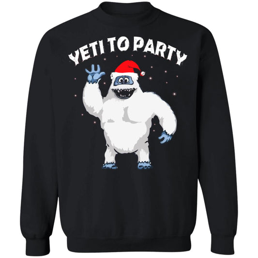 Yeti to Party Christmas Sweater - Holiday Gift product image 2