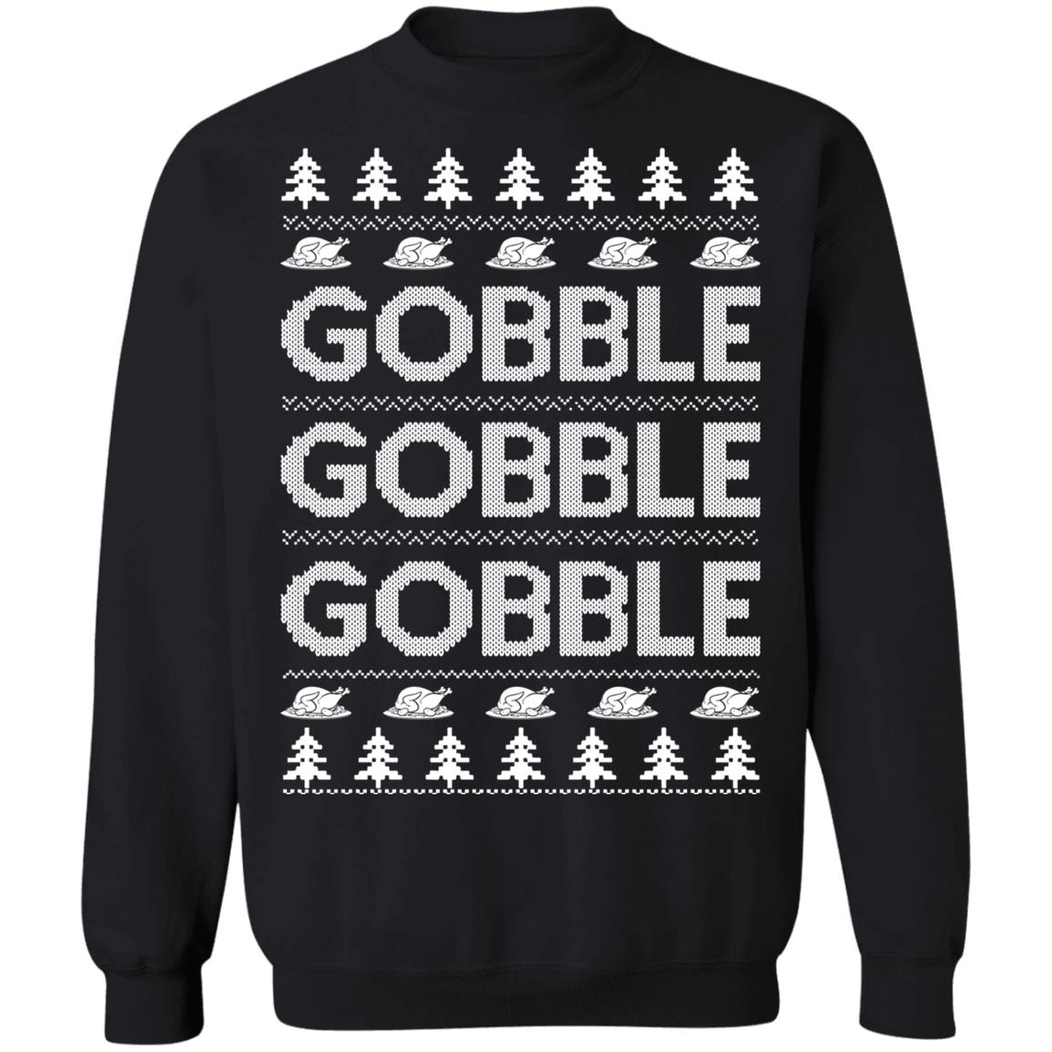 Gobble Gobble Gobble Christmas Sweater - Holiday Gift product image 2