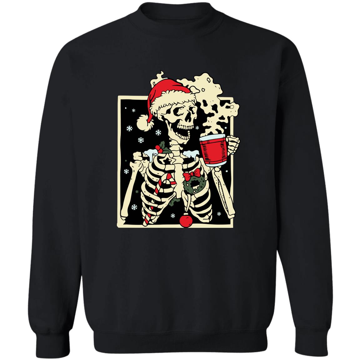 Dead inside Skeleton Christmas Sweater - Holiday Gift product image 2