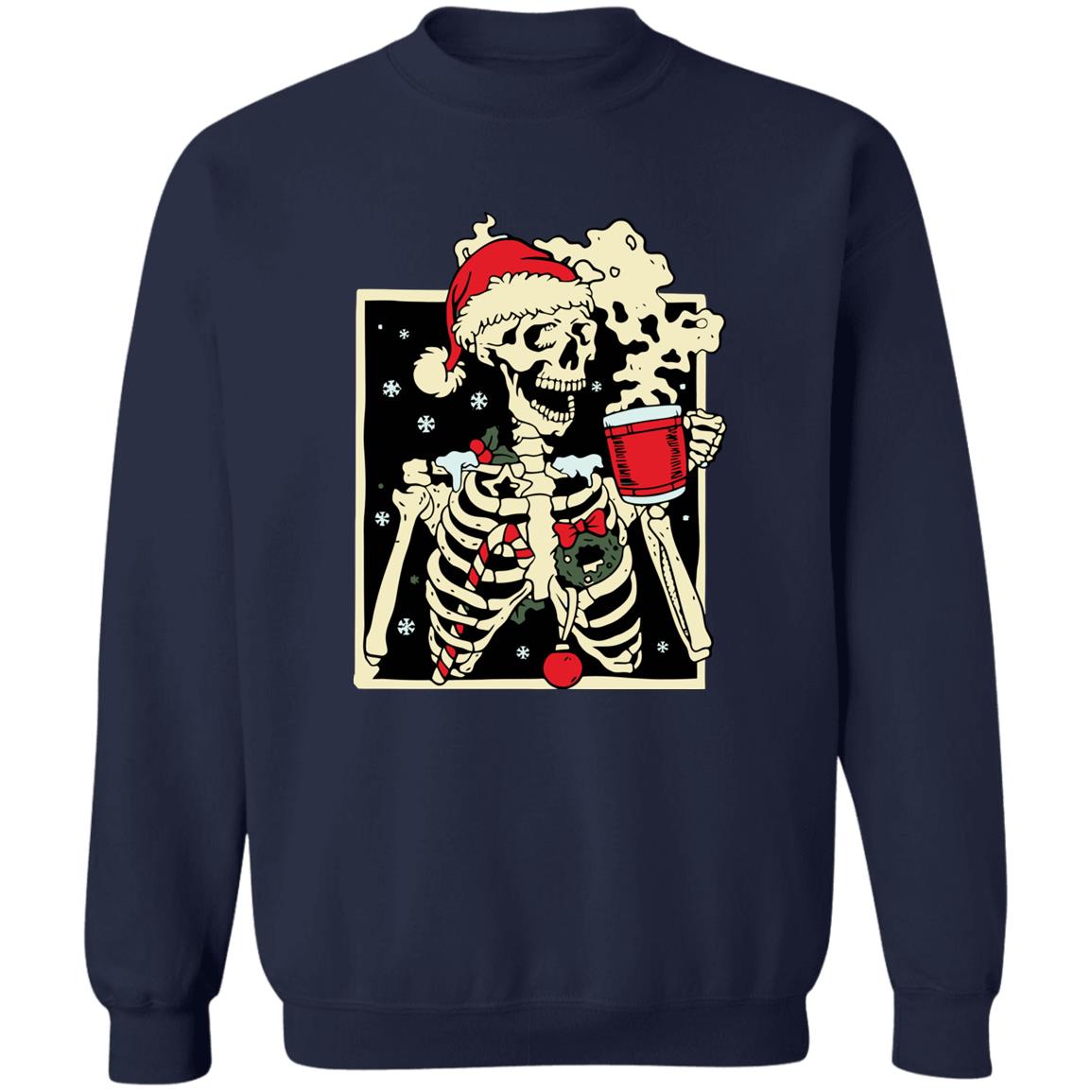 Dead inside Skeleton Christmas Sweater - Holiday Gift product image 3