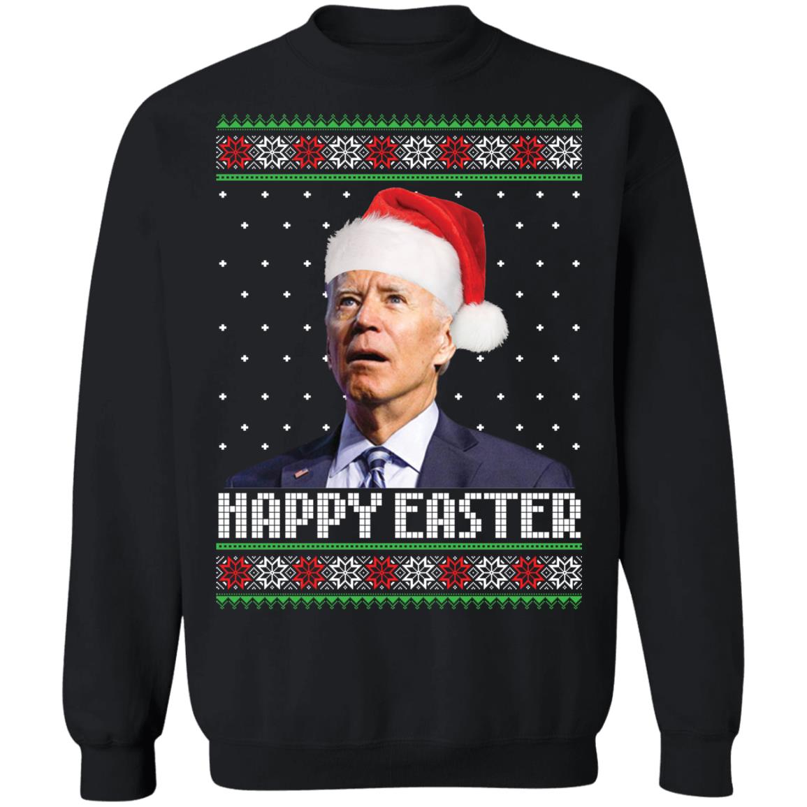 J*e B*den happy easter Christmas Sweater - Holiday Gift product image 2