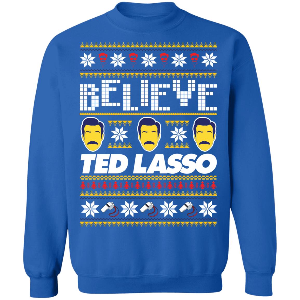 Believe Ted Lasso Christmas Sweater - Holiday Gift product image 2
