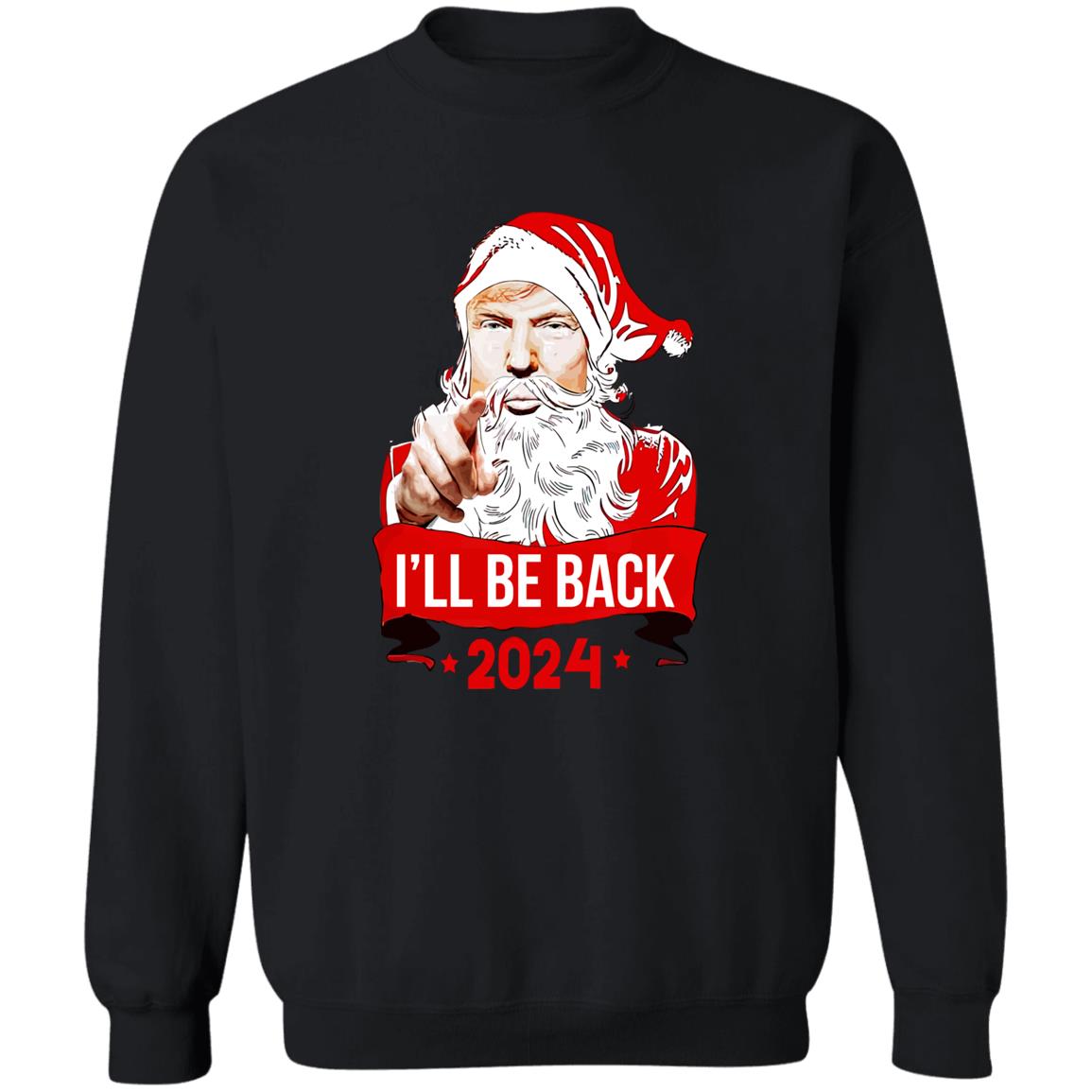 I’ll be back Tr*mp Christmas Sweater - Holiday Gift product image 2