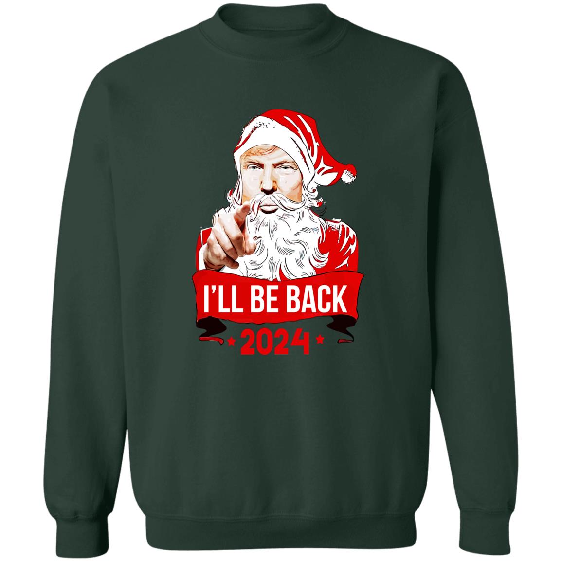 I’ll be back Tr*mp Christmas Sweater - Holiday Gift product image 4