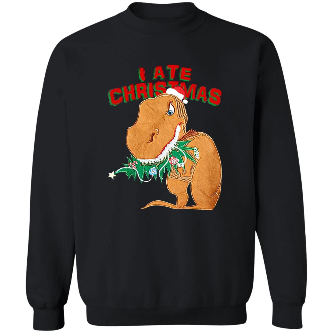 Dinosaur I Ate Christmas Sweater - Holiday Gift product image 3