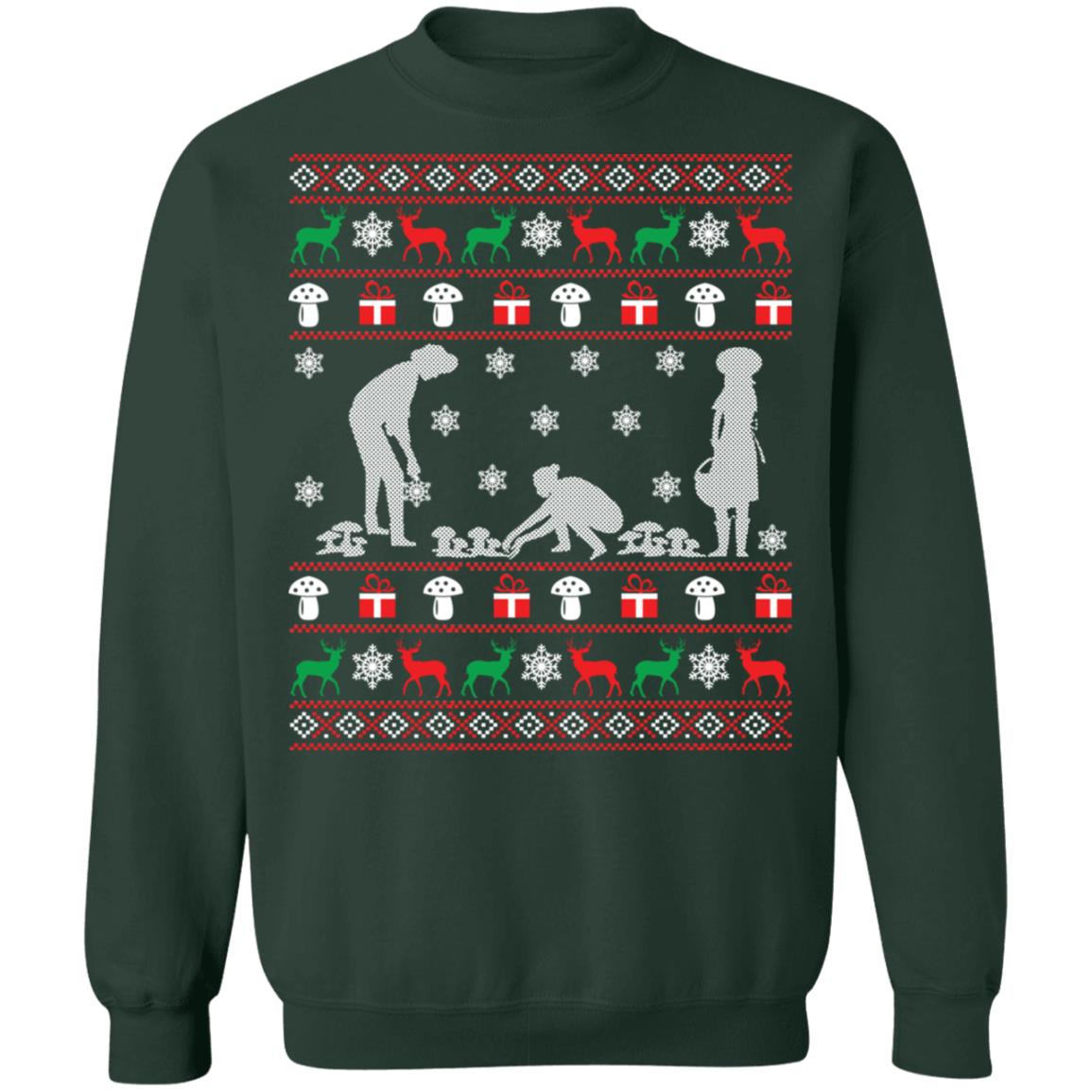 Mushroom Christmas Sweater - Holiday Gift product image 4