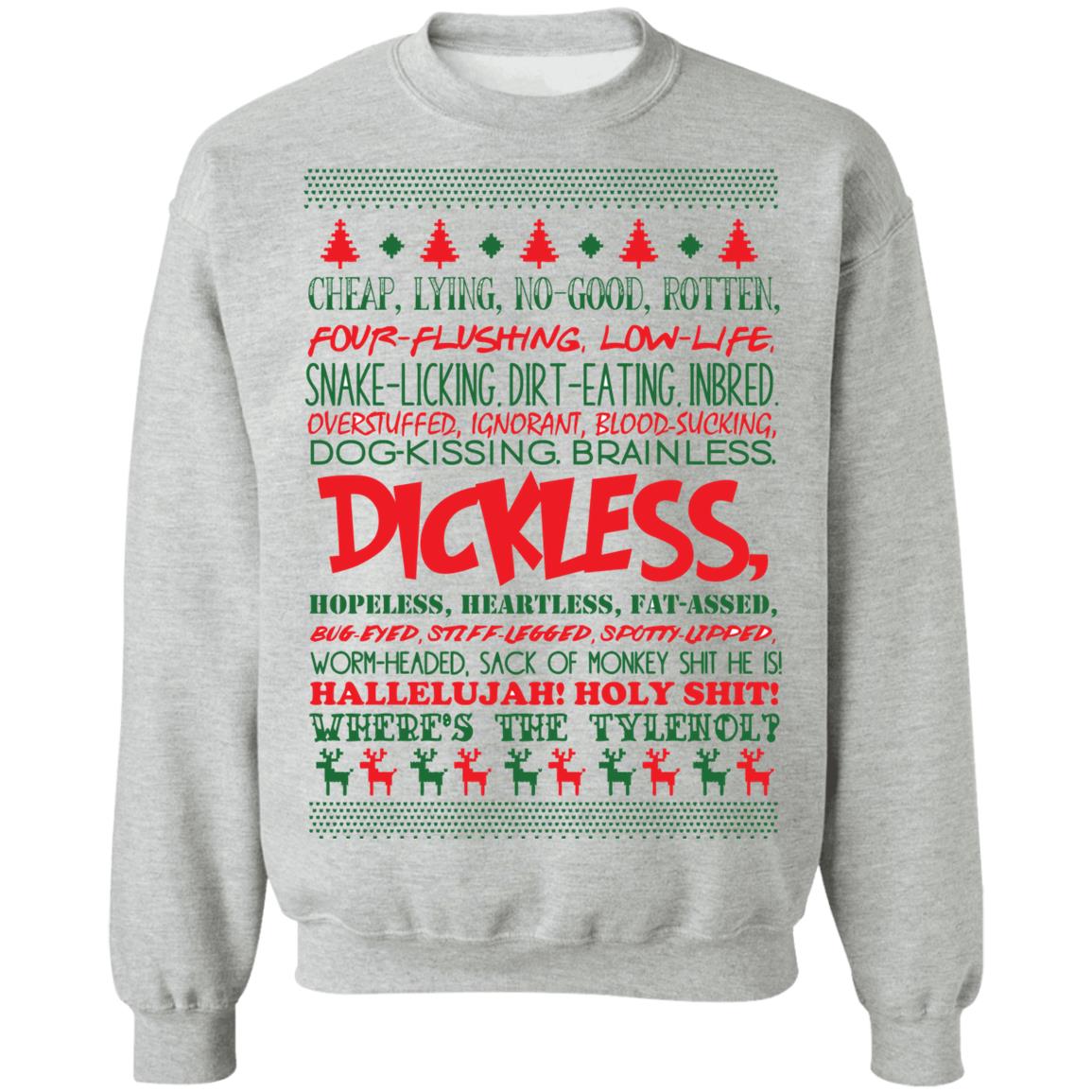 Cheap lying no good rotten four flushing low life Christmas Sweater - Holiday Gift product image 2