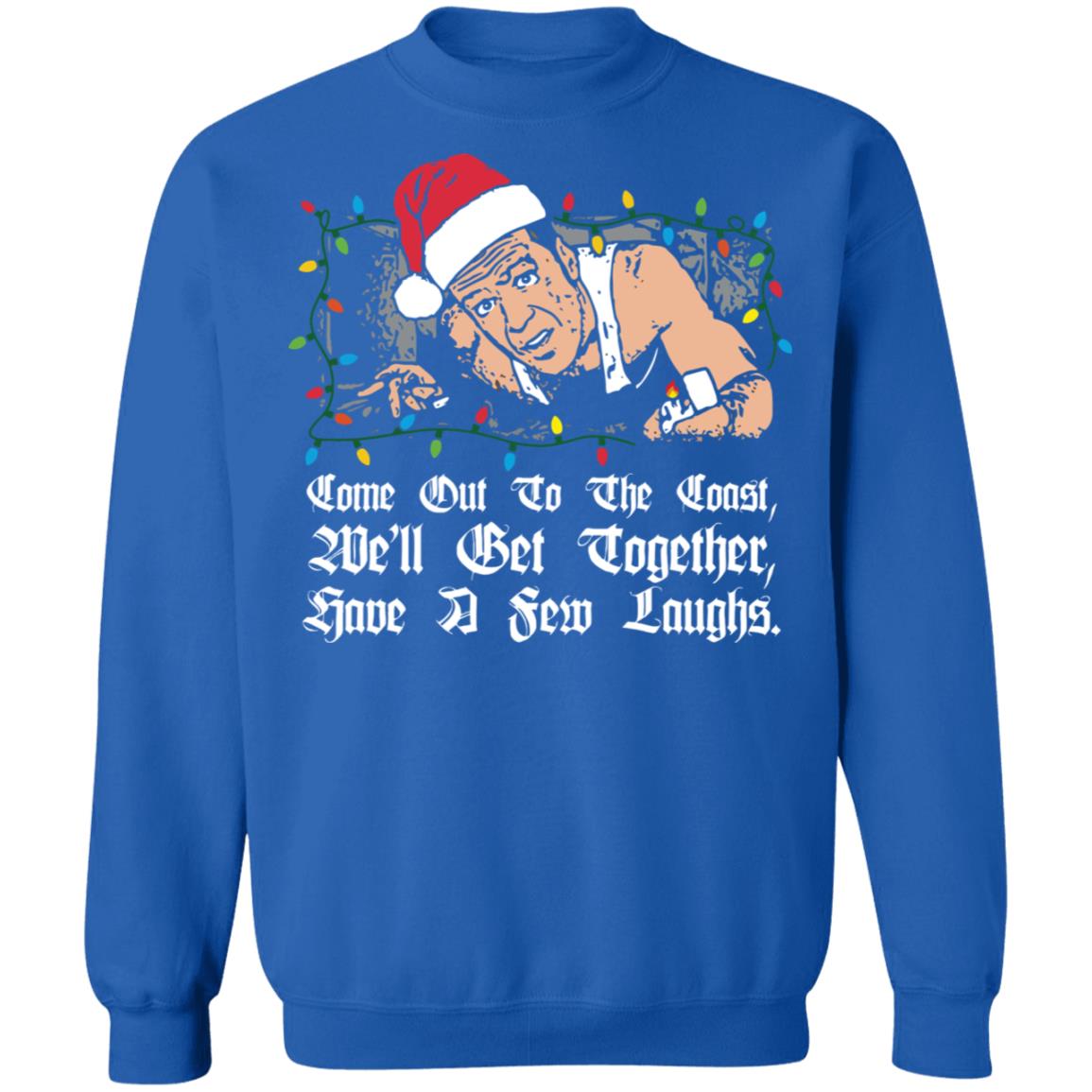 John Mcclane come out to the coast we’ll get together Christmas Sweater - Holiday Gift product image 4
