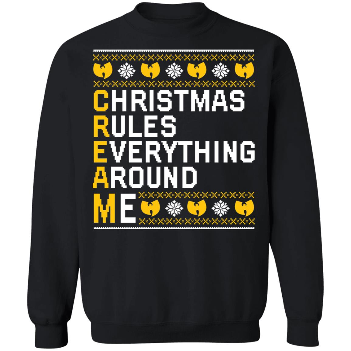 Christmas rules everything around me Christmas Sweater - Holiday Gift product image 2