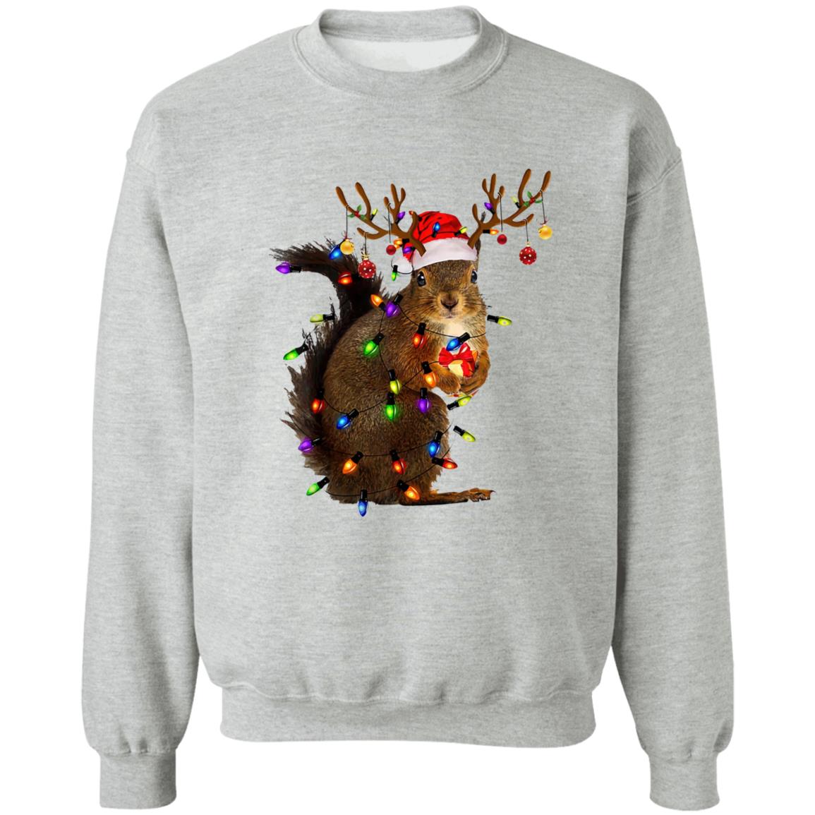 Christmas Squirrel Lights Christmas Sweater - Holiday Gift product image 2