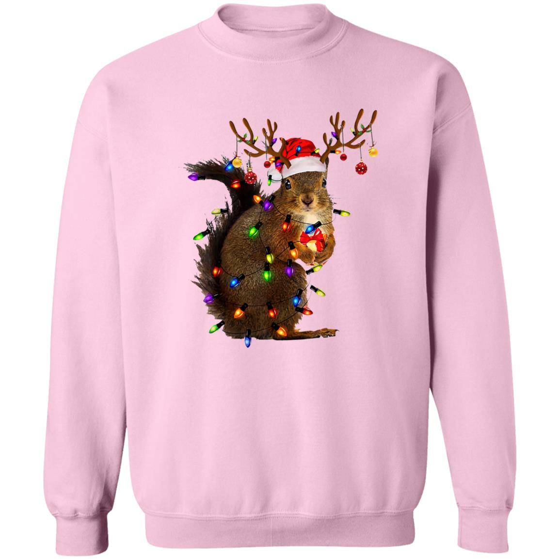 Christmas Squirrel Lights Christmas Sweater - Holiday Gift product image
