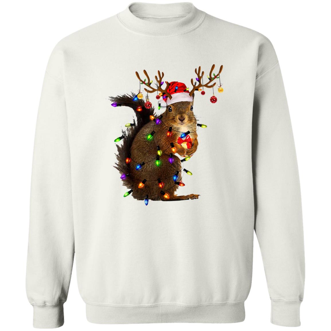 Christmas Squirrel Lights Christmas Sweater - Holiday Gift product image 3