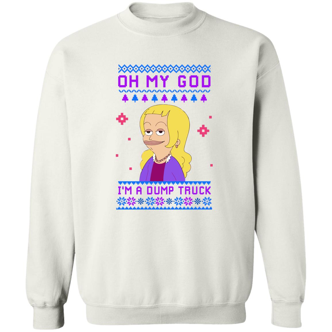 Oh my god i’m a Dump Truck Christmas Sweater - Holiday Gift product image 2