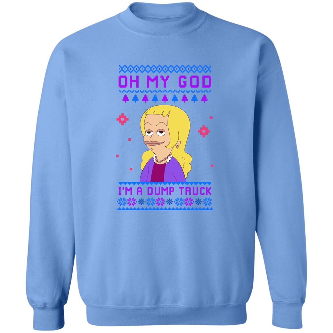 Oh my god i’m a Dump Truck Christmas Sweater - Holiday Gift product image 3