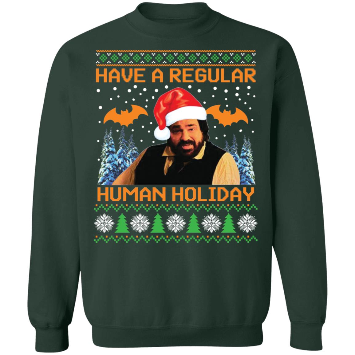 Jackie Daytona have a regular human holiday Christmas Sweater - Holiday Gift product image 4