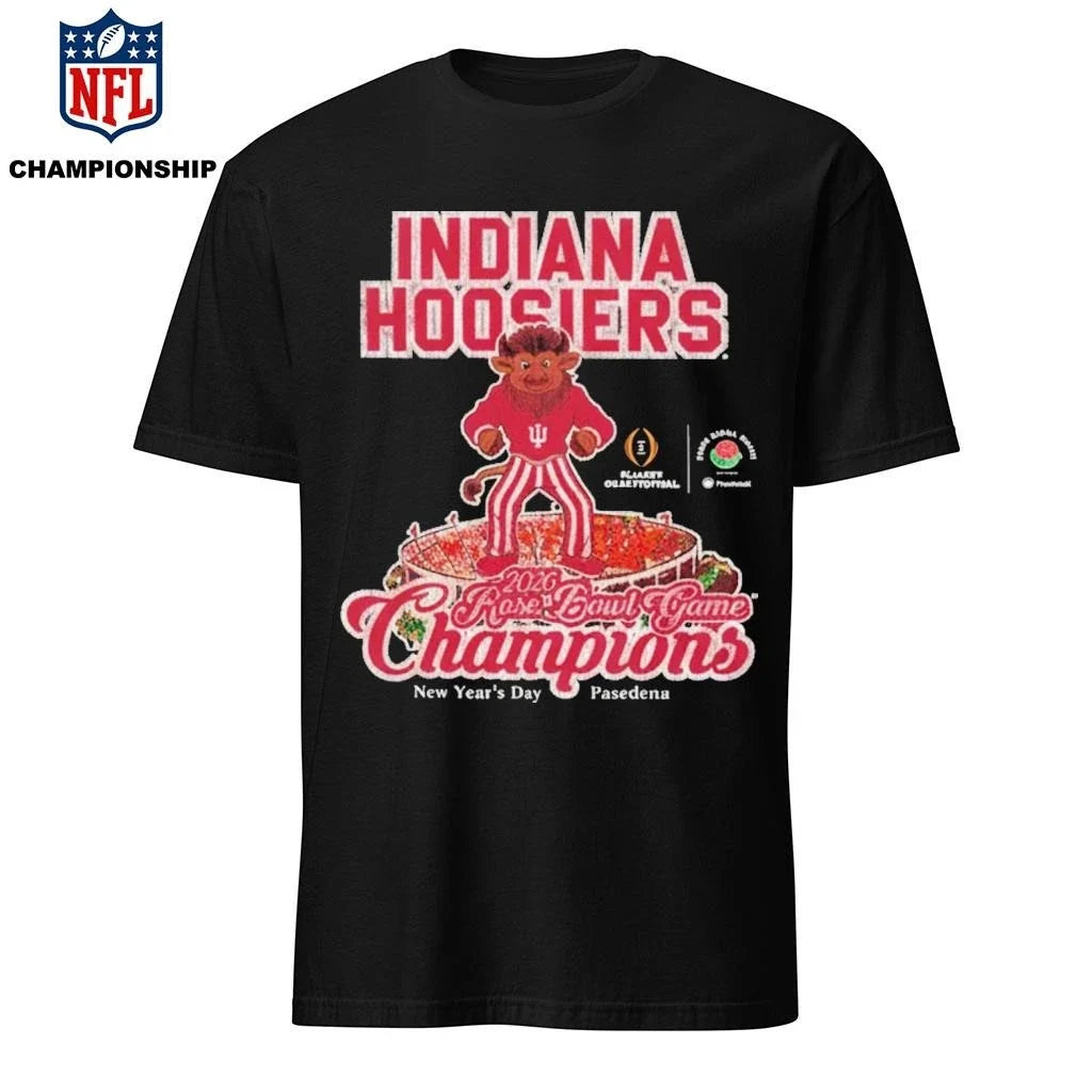 Retro Brand Indiana Rose Bowl Game Champions - Adult & Kids T-Shirts, Sweatshirts & Hoodies apparel design preview 1