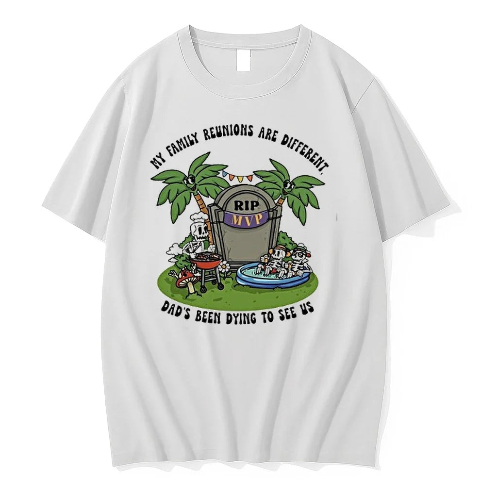 Rip Mvp My Family Reunions Are Different Dads Been - Adult & Kids T-Shirts, Sweatshirts & Hoodies apparel design preview 1