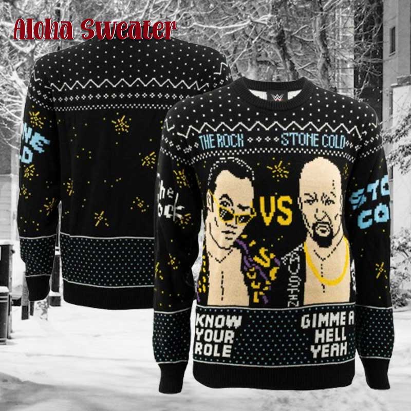 The Crock The Rock Meme Ugly Christmas Sweater - Holiday Gift product image 3