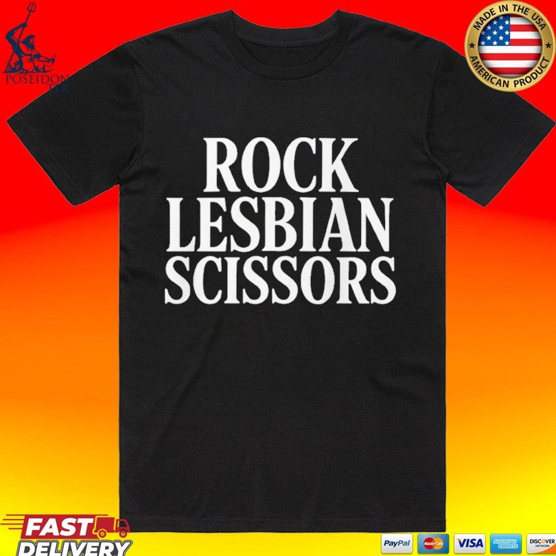 Rock Lesbian Scissors - Adult & Kids T-Shirts, Sweatshirts & Hoodies apparel design preview 1