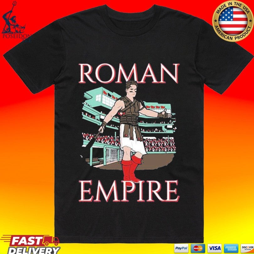Roman Empire Anthony Boston Red Sox - Adult & Kids T-Shirts, Sweatshirts & Hoodies apparel design preview 1