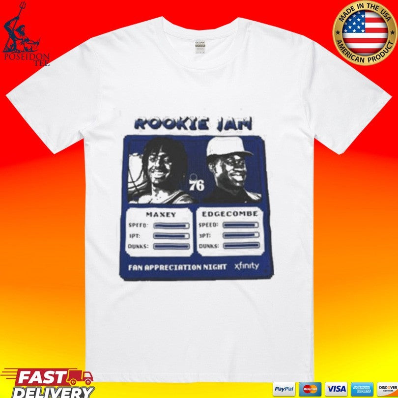 Rookie Jam Maxey and Edgecombe - Adult & Kids T-Shirts, Sweatshirts & Hoodies apparel design preview 1