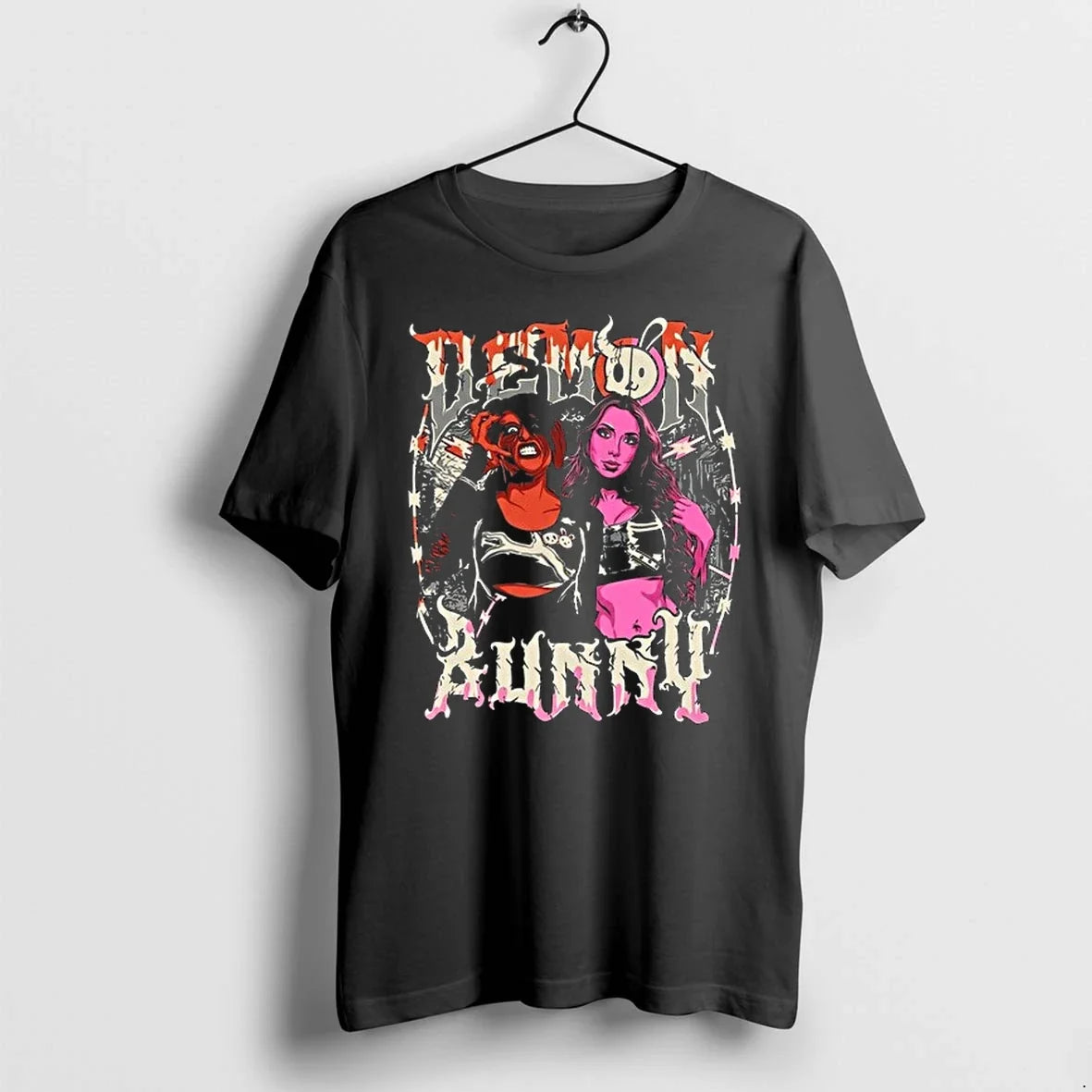 Rosemary Holly Letkeman Demon Bunny 0 Sweater - Adult & Kids T-Shirts, Sweatshirts & Hoodies apparel design preview 1