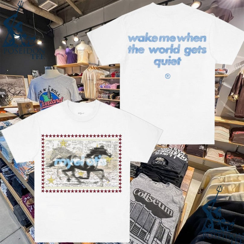 Royel Otis Red Horse Wake Me When The World Gets - Adult & Kids T-Shirts, Sweatshirts & Hoodies apparel design preview 1